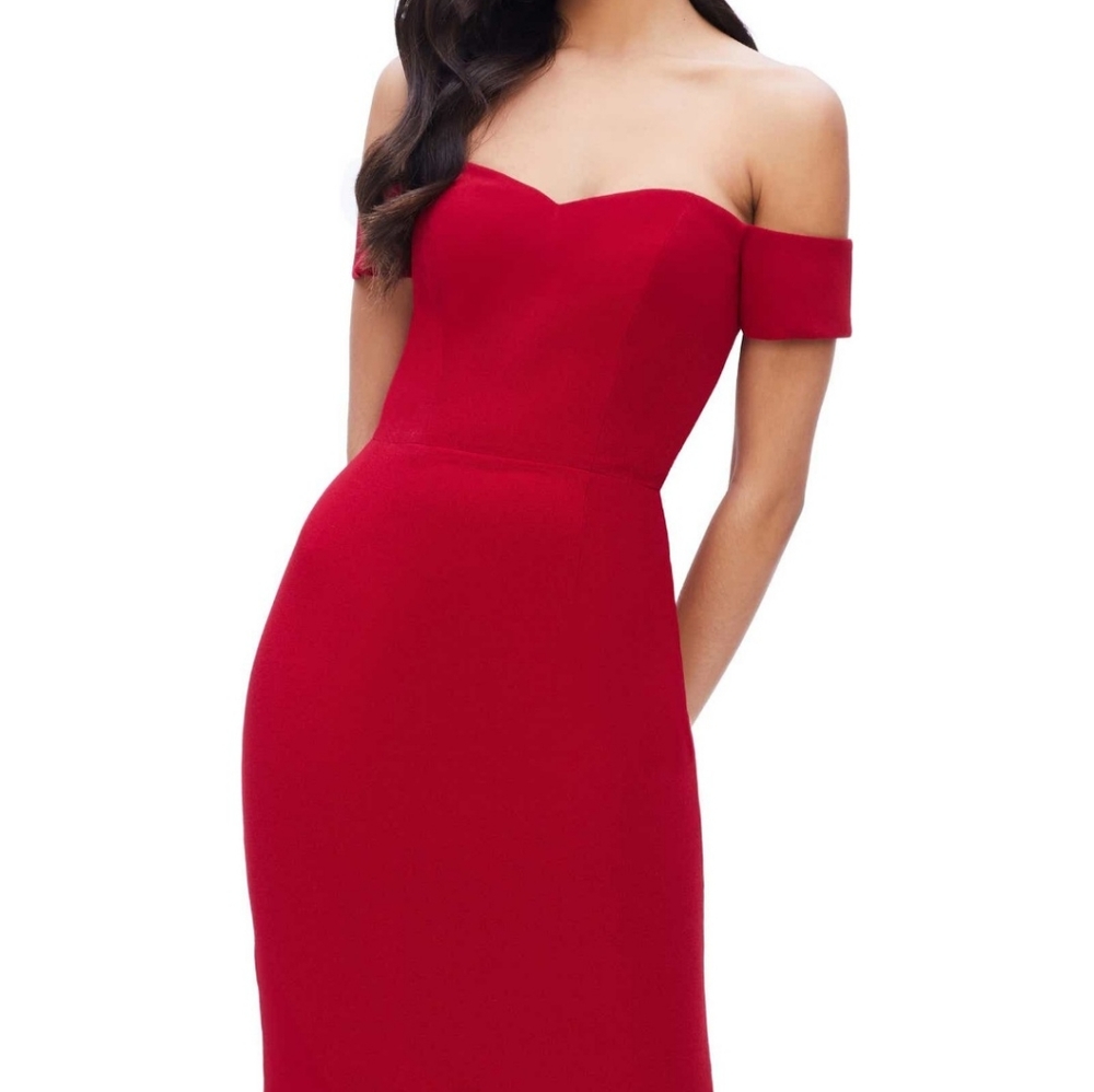 Dress The Population Bailey Off The Shoulder